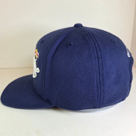 Red Bull Snapback Hat Blue Flat Brim Adjustable Racing Cap Vietnam - Picture 4 of 9